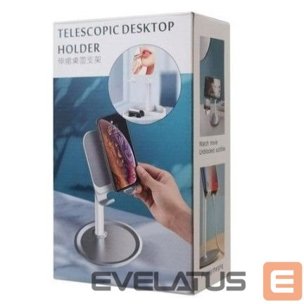 Universaalne telefonihoidja (Popsocket) iLike Universal Telescopic Desktop Bracket phone tablet holder (K3S) Black