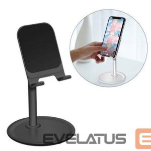 Universaalne telefonihoidja (Popsocket) iLike Universal Telescopic Desktop Bracket phone tablet holder (K3S) Black