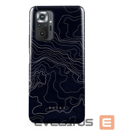 Tagakaaned iLike Xiaomi Redmi Note 10 Pro Burga Drifting Shores - Line Art Tough Case