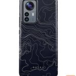 Tagakaaned iLike Xiaomi 12/12X Burga Drifting Shores - Line Art Tough Case