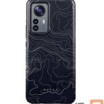 Tagakaaned iLike Xiaomi 12 Pro Burga Drifting Shores - Line Art Tough Case