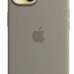 Tagakaaned Apple - iPhone 15 Silicone Case with MagSafe - Clay
