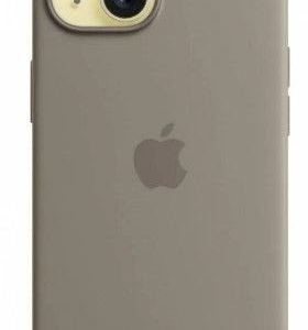 Tagakaaned Apple - iPhone 15 Silicone Case with MagSafe - Clay