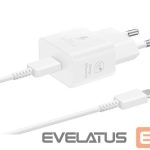 Adaptrid Samsung  Samsung USB-C 25W Travel Charger + USB-C Data Cable EP-T2510XWE White