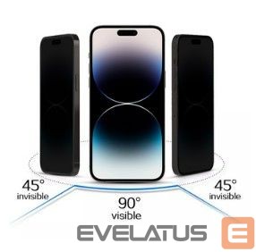 Kaitseklaasid iLike Samsung GALAXY A34 5G TEMPERED PRIVACY GLASS Black