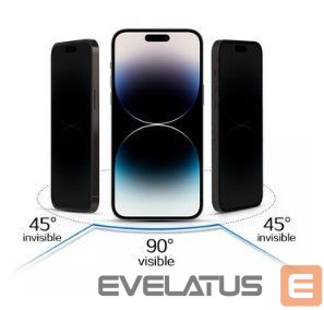 Kaitseklaasid iLike Samsung GALAXY S23 FE TEMPERED PRIVACY GLASS Black
