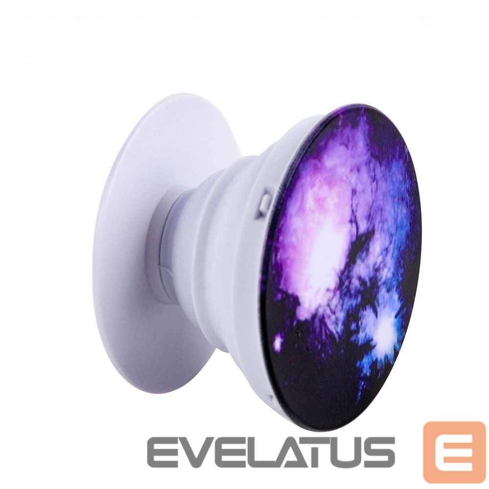 Universaalne telefonihoidja (Popsocket) iLike Universal Pop Holder Nebula Purple