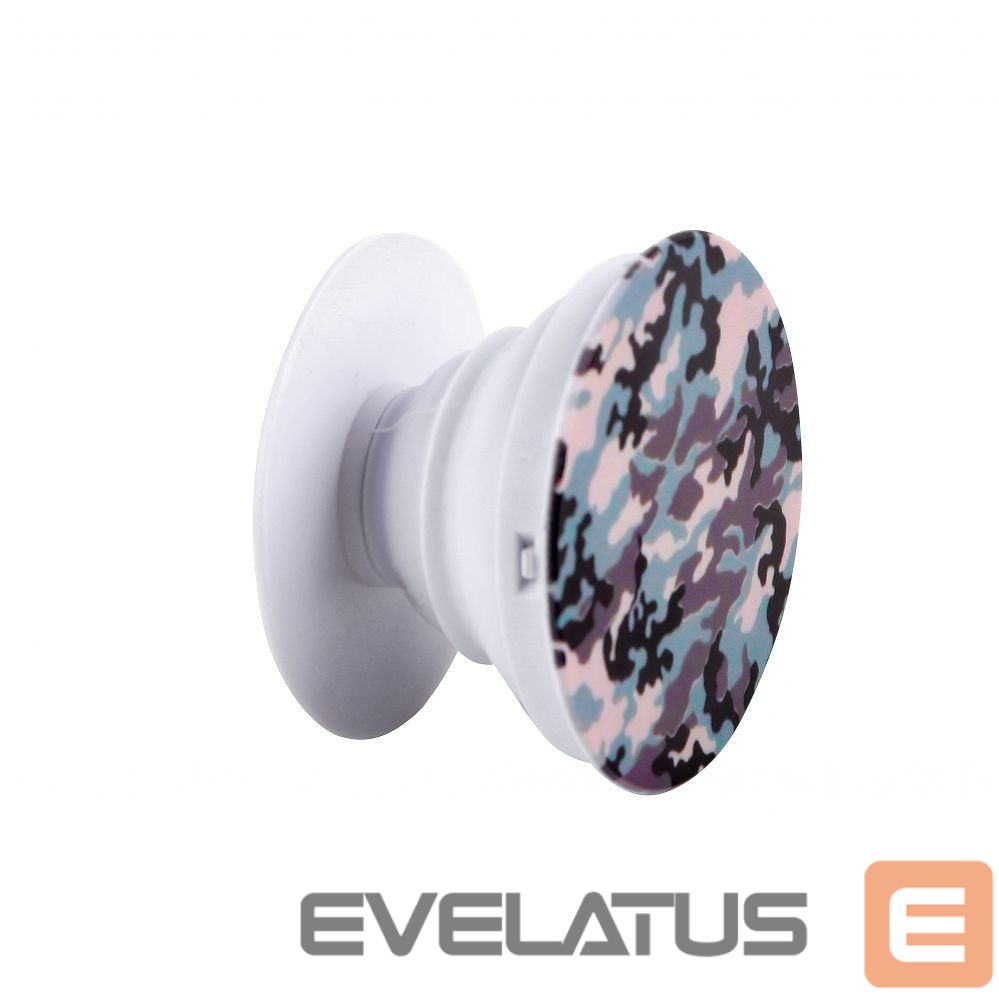 Universaalne telefonihoidja (Popsocket) iLike Universal Pop Holder Camo Green