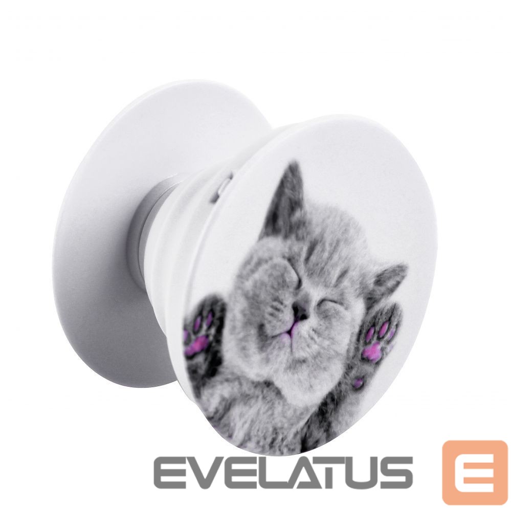 Universaalne telefonihoidja (Popsocket) iLike Universal Pop Holder Cat