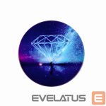 Universaalne telefonihoidja (Popsocket) iLike  Universal Pop Holder Nebula Blue
