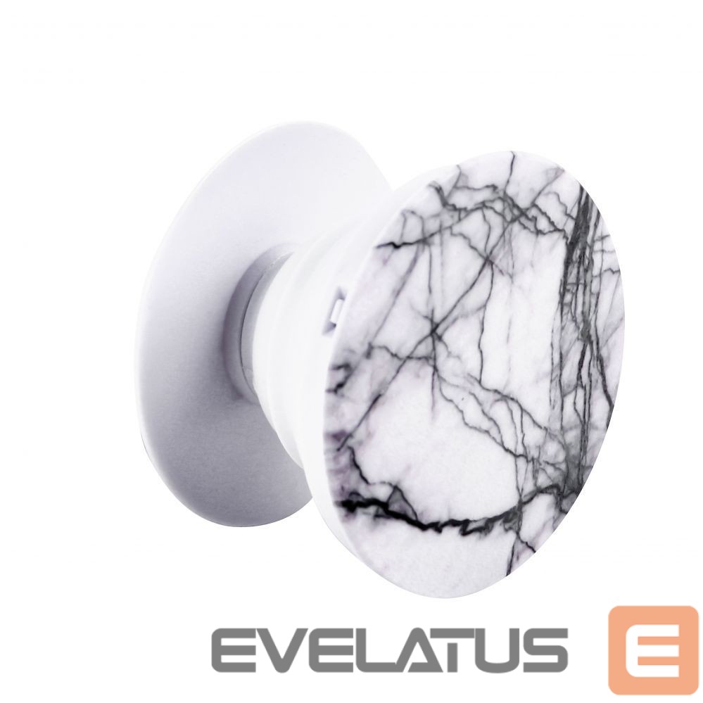 Universaalne telefonihoidja (Popsocket) iLike Universal Pop Holder Marble White
