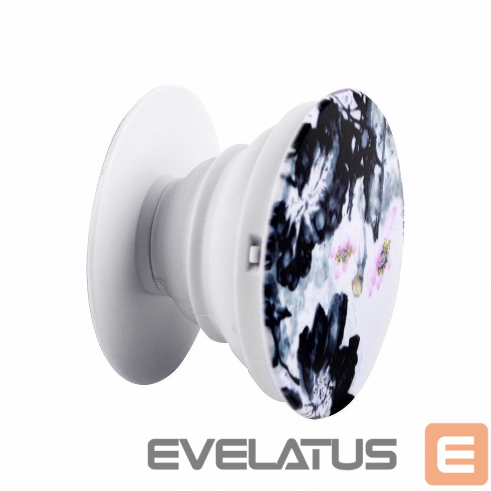 Universaalne telefonihoidja (Popsocket) iLike Universal Pop Holder Flower White