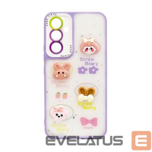 Tagakaaned iLike Apple iPhone 15 Pro EPOXY CARTOON COVER Light Purple
