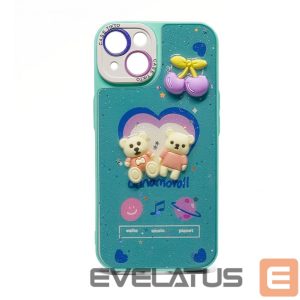 Tagakaaned iLike Samsung Galaxy A14 EPOXY CARTOON COVER Blue