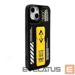 Tagakaaned iLike Apple iPhone 14 FASHION LEATHER STAND COVER Black