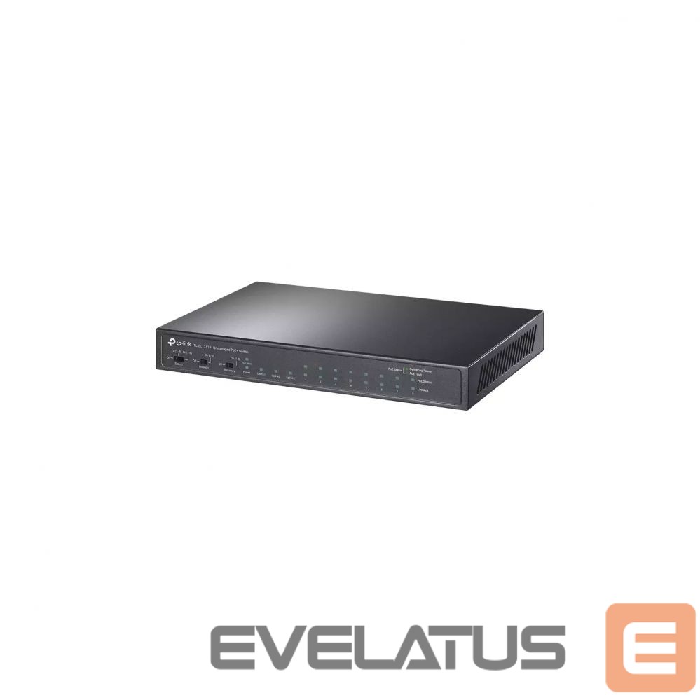 Võrgulülitid TP-Link NET SWITCH 8PORT 10/100M POE+/TL-SL1311P