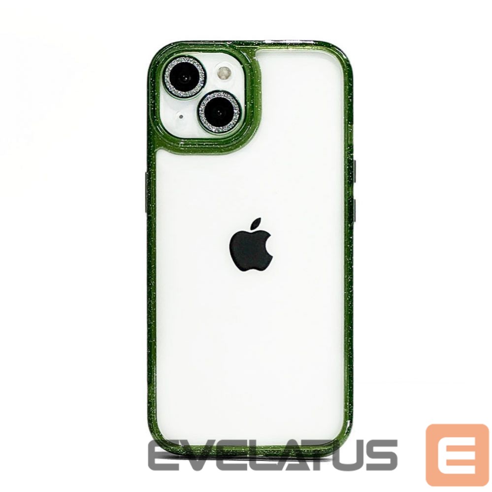 Tagakaaned iLike Apple iPhone 13 STARS LENS ACRYLIC COVER Green