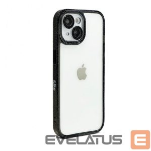 Tagakaaned iLike Apple iPhone 15 STARS LENS ACRYLIC COVER Black