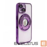 Tagakaaned iLike Apple iPhone 15 Pro IH MAGSAFE HIDDEN STAND COVER Purple