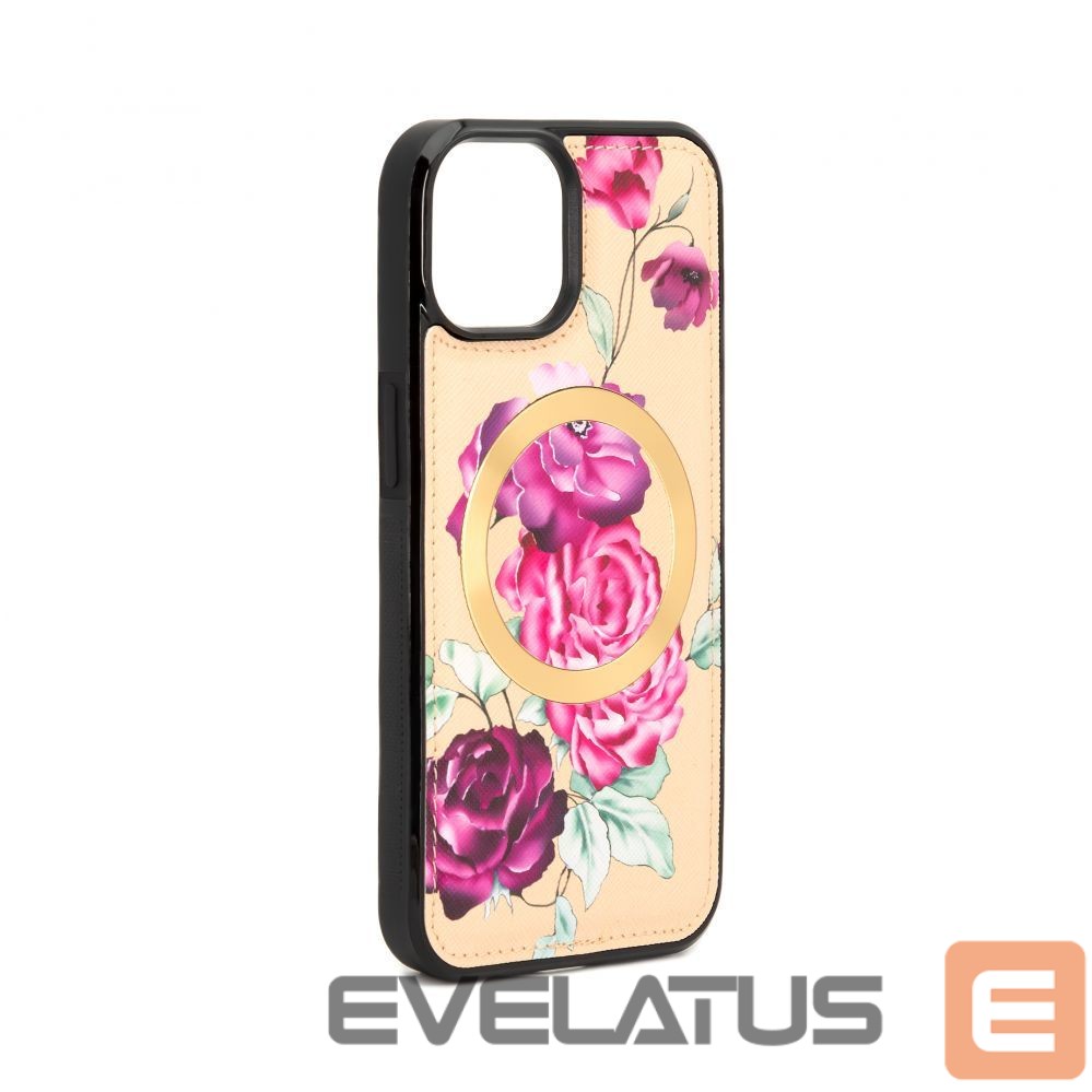 Tagakaaned Evelatus Apple iPhone 15 Wallet and Slim Cover Case Beige