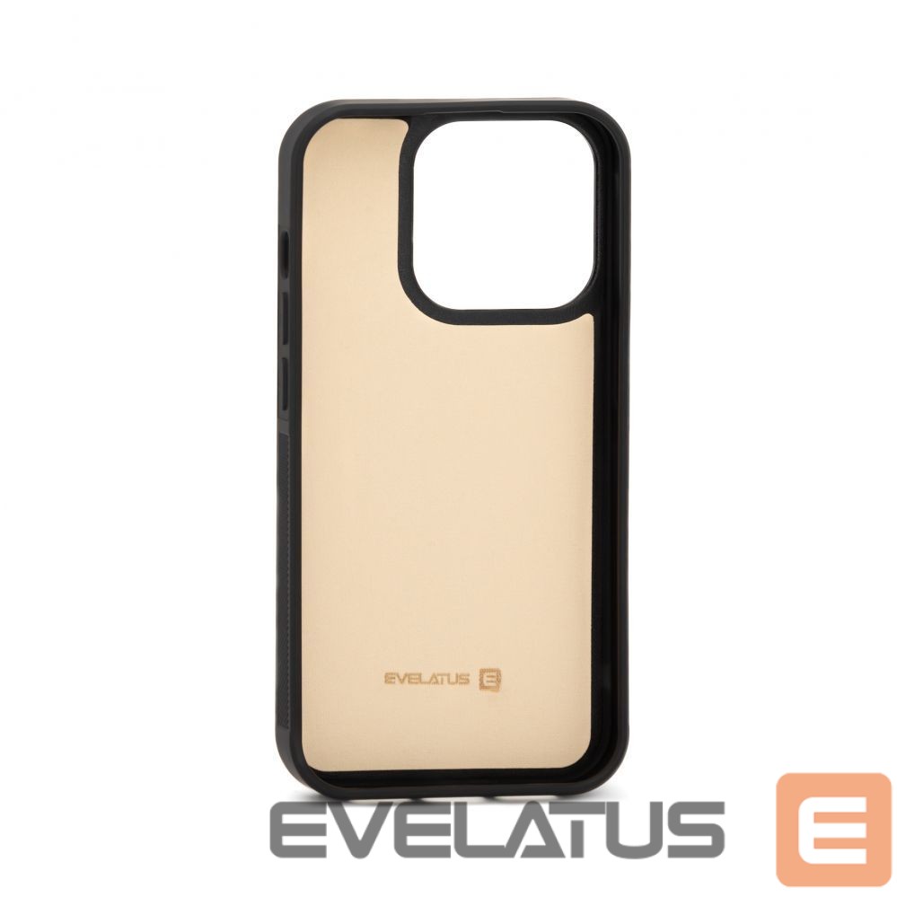 Tagakaaned Evelatus Apple iPhone 15 Pro Wallet and Slim Cover Case Beige