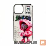 Tagakaaned iLike Apple iPhone 12 PC Silicone Case Spider Sense White Pink