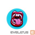 Universaalne telefonihoidja (Popsocket) iLike  Universal Pop Holder Lips Pink Blue