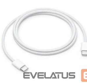 Helikaabel Apple  USB-C Woven Charge Cable 1 m, White, USB-C, USB-C 60w White