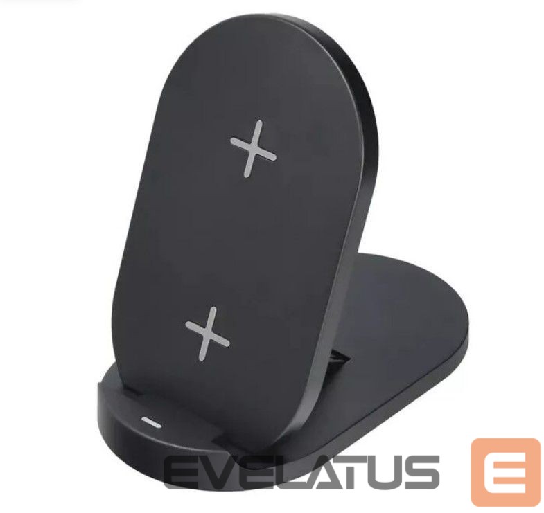 Juhtmeta laadija CP 15W Wireless Stand Charger Magsafe Black
