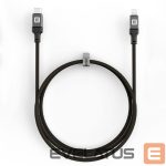 Kaabel Evelatus  USB C to Lightning Cable 2.0M 60W (MFI09) Aluminum housing braiding Black