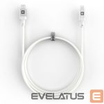 Kaabel Evelatus  Evelatus USB C to Lightning Cable 1.2M 60W (MFI09) Aluminum housing braiding White