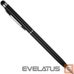 Puutepliiats iLike  PN1 Universal 2in1 Capacitive Touch Stylus with Pen (Smartphone and Tablet PC) Black