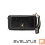 Universaal mobiiltasku Evelatus Universal Multifunctional Wallet Wristband Leather Black