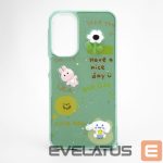 Tagakaaned iLike Samsung Galaxy A15 EPOXY CARTOON COVER Light Green