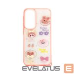 Tagakaaned iLike Samsung Galaxy A35 EPOXY CARTOON COVER White Pink
