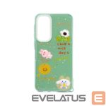 Tagakaaned iLike Samsung Galaxy A35 EPOXY CARTOON COVER Light Green