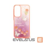 Tagakaaned iLike Samsung Galaxy A55 EPOXY CARTOON COVER Light Pink