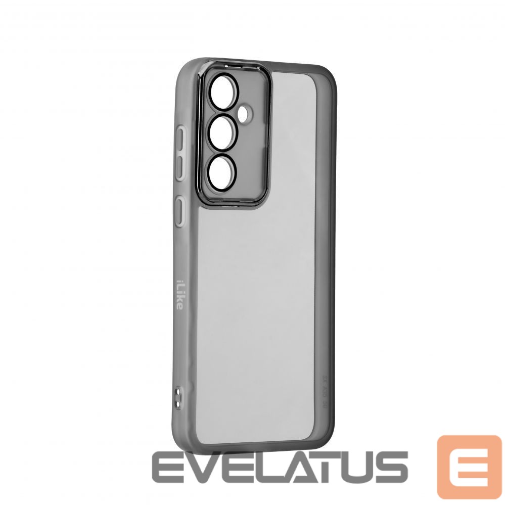 Tagakaaned iLike Samsung Galaxy A35 Transparent Case and Camera Protection Black