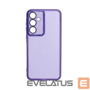 Tagakaaned iLike Samsung Galaxy A55 Transparent Case and Camera Protection Purple