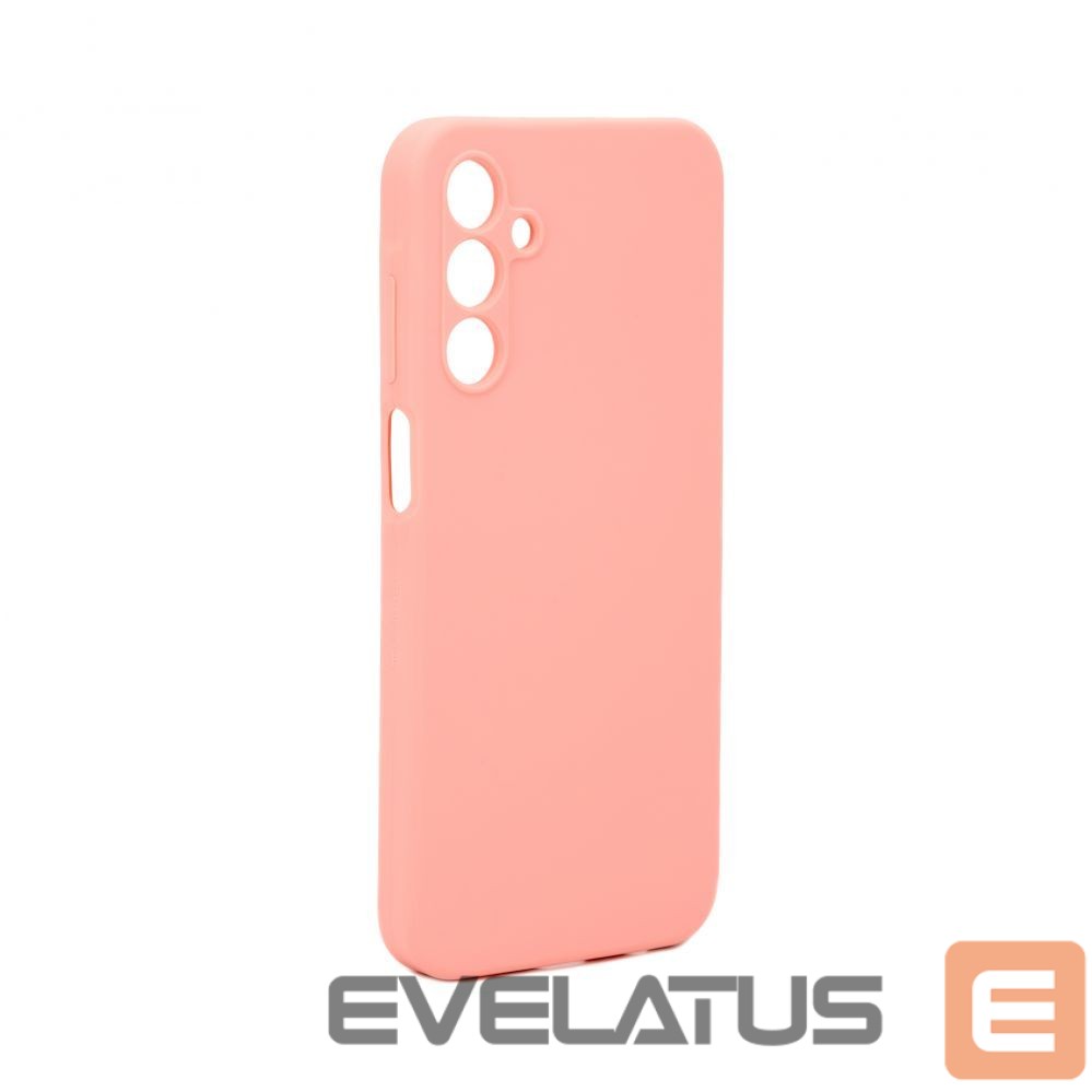 Tagakaaned Evelatus Samsung Galaxy A15 Premium Soft Touch Silicone Case Rose pink