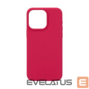 Tagakaaned Evelatus Apple iPhone 15 Pro Premium Magsafe Soft Touch Silicone Case New Function Rose Red