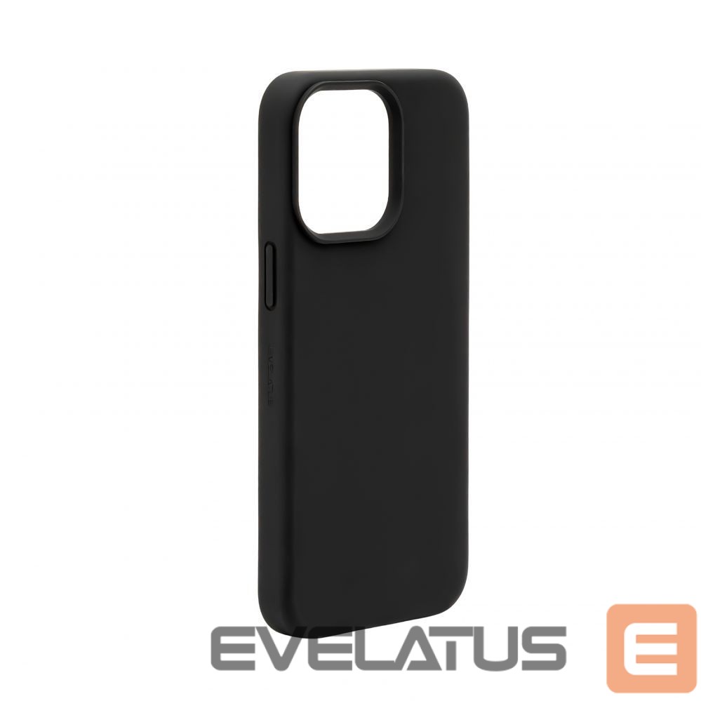 Tagakaaned Evelatus Apple iPhone 15 Pro Max Premium Magsafe Soft Touch Silicone Case New Function Black