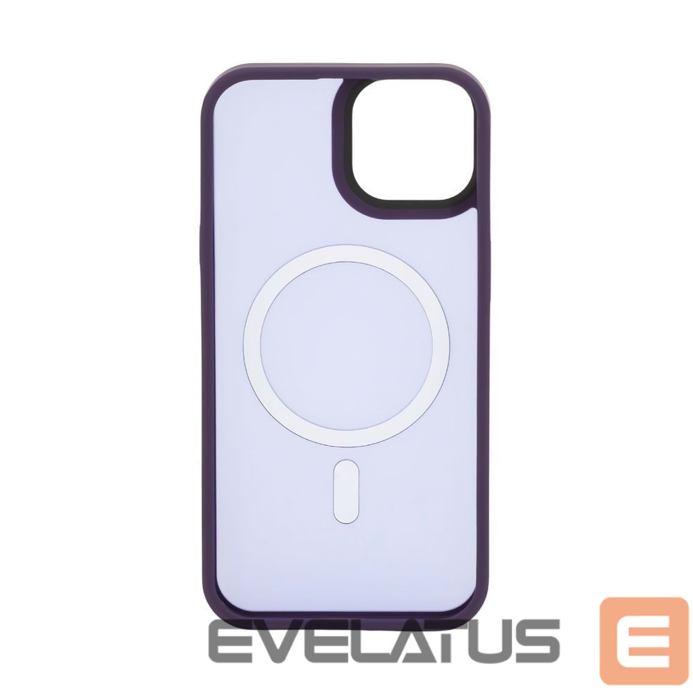 Tagakaaned Evelatus Apple iPhone 14 Hybrid Case With MagSafe PC+TPU Deep Purple