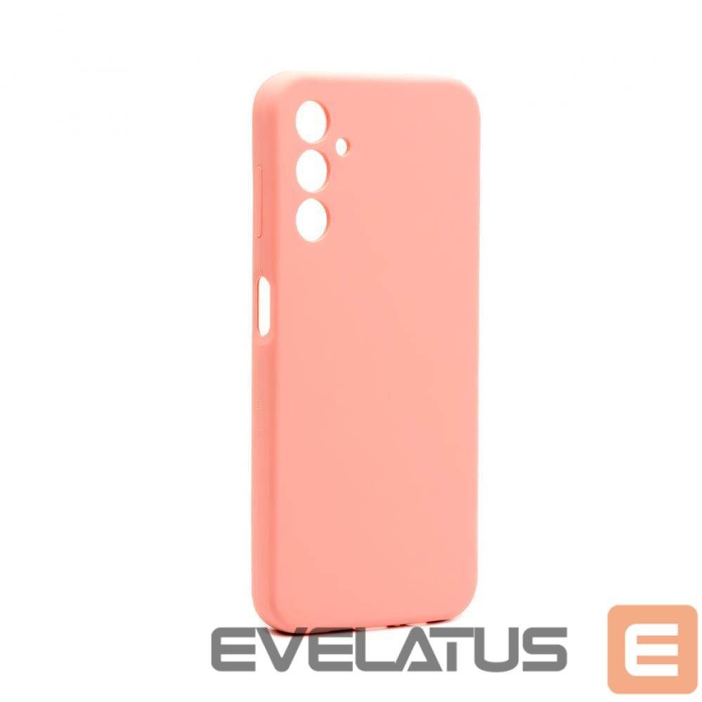 Tagakaaned Connect Samsung Galaxy A14 4G / A14 5G Premium Quality Soft Touch Silicone Case Rose pink