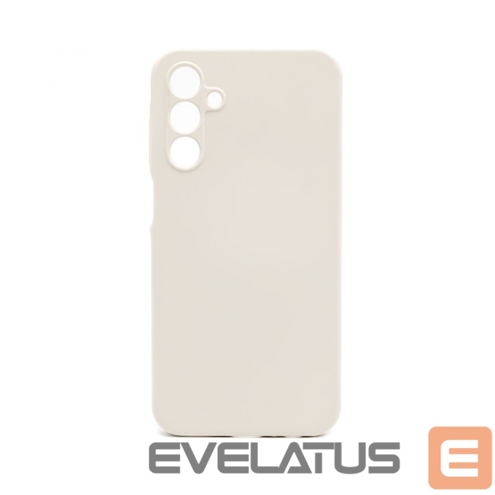 Tagakaaned Connect Samsung Galaxy A15 Premium Quality Soft Touch Silicone Case Antique White