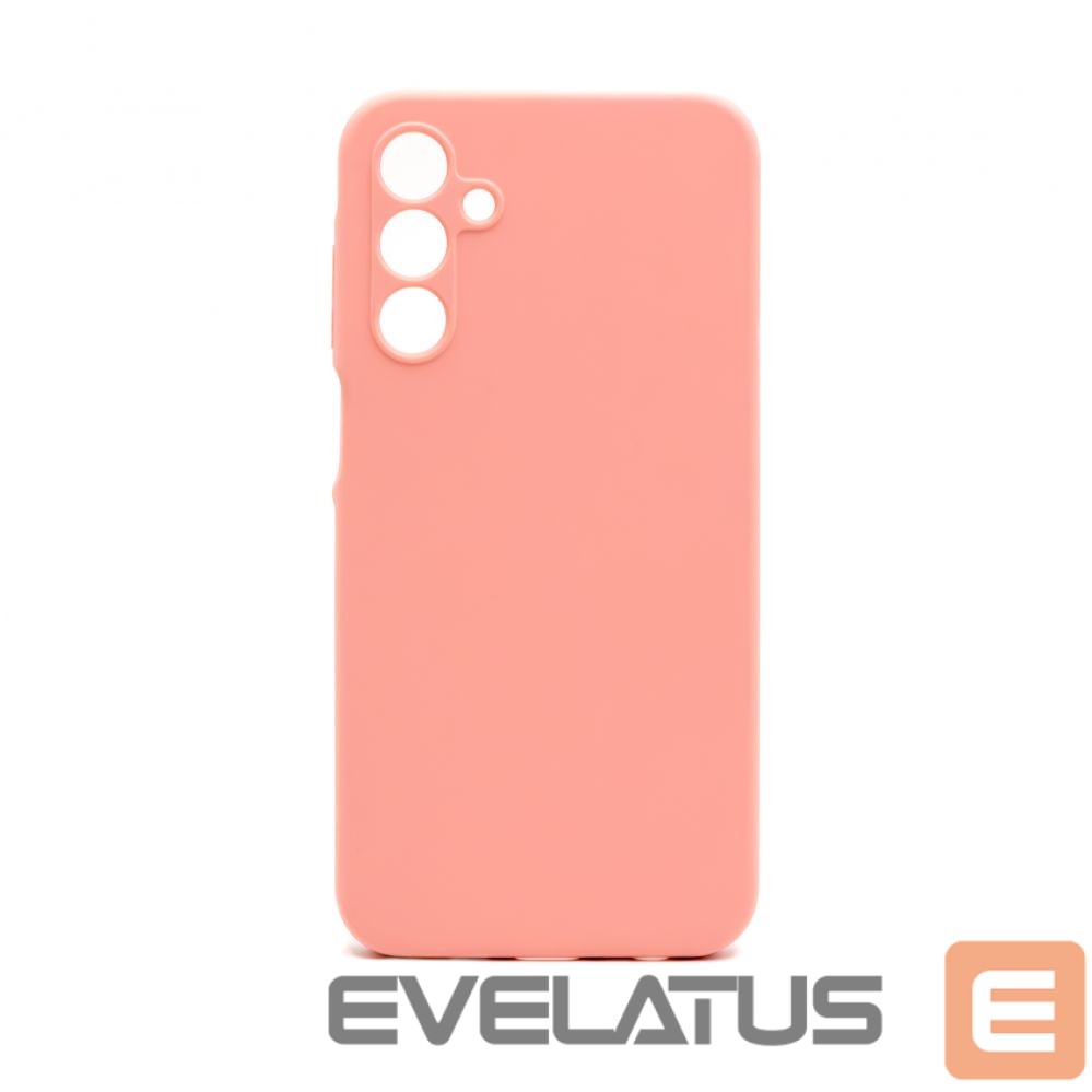 Tagakaaned Connect Samsung Galaxy A15 Premium Quality Soft Touch Silicone Case Rose pink