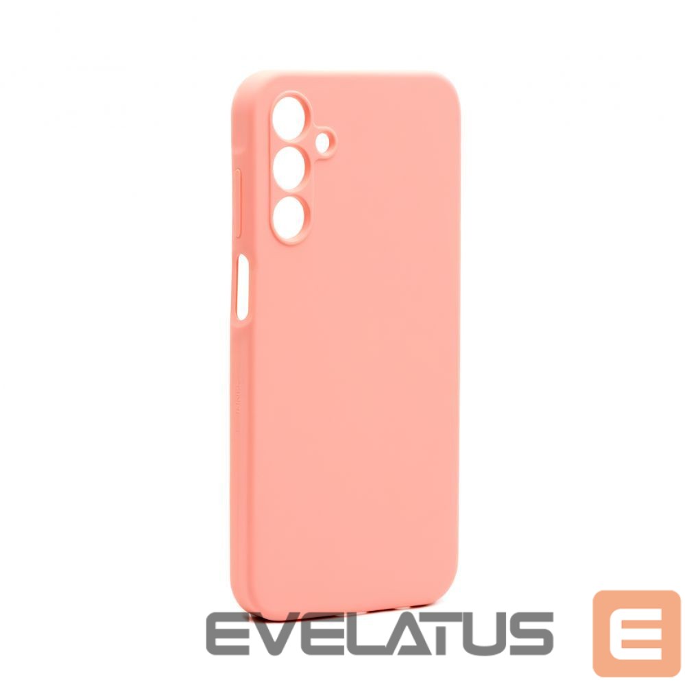 Tagakaaned Connect Samsung Galaxy A15 Premium Quality Soft Touch Silicone Case Rose pink