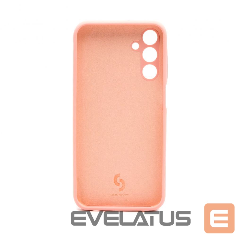 Tagakaaned Connect Samsung Galaxy A15 Premium Quality Soft Touch Silicone Case Rose pink