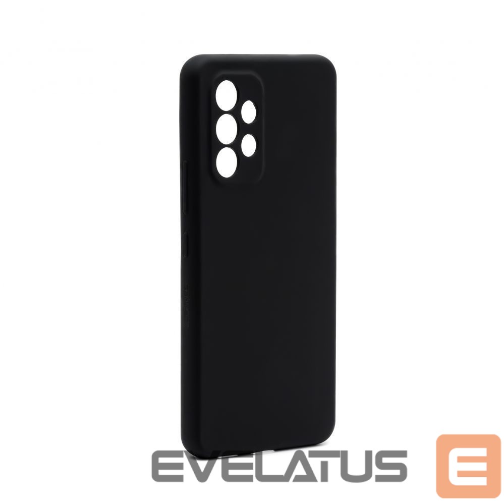 Tagakaaned Connect Samsung Galaxy A53 Premium Quality Soft Touch Silicone Case Black
