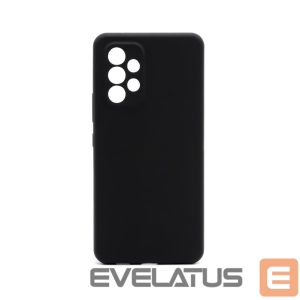 Tagakaaned Connect Samsung Galaxy A53 Premium Quality Soft Touch Silicone Case Black